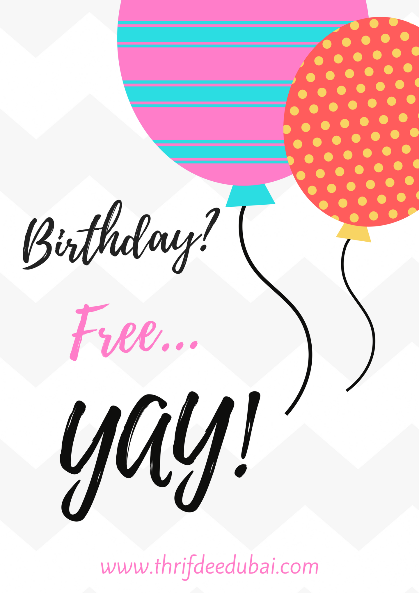 Birthday – Free? Yay!