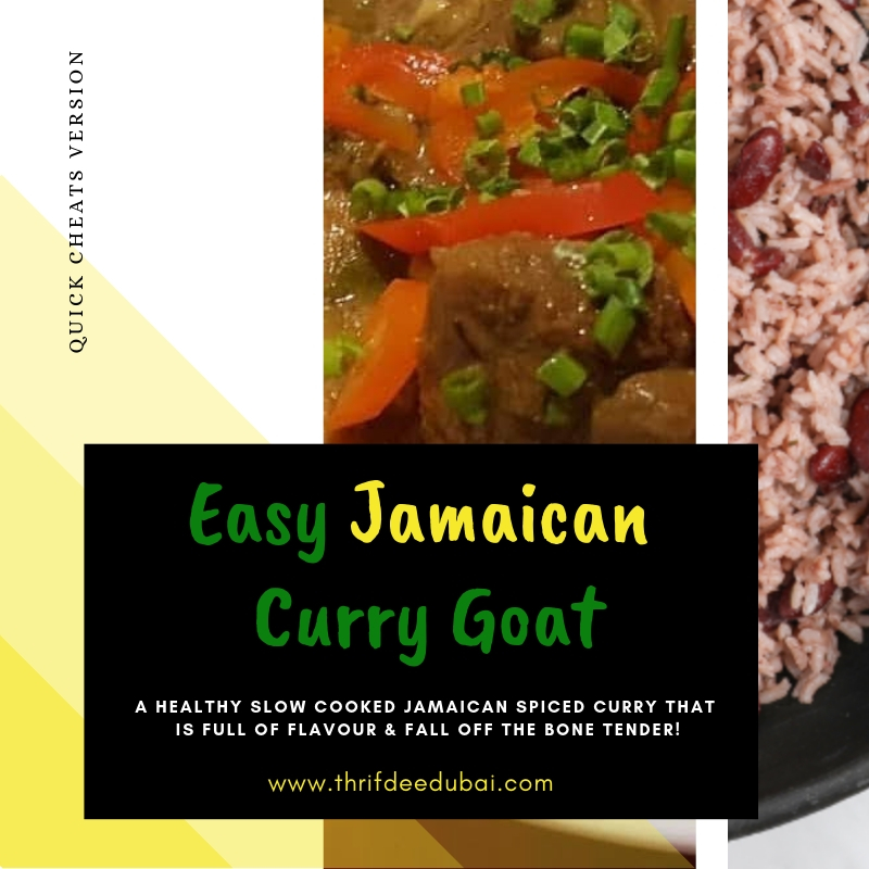 Easy Jamaican Curry Goat